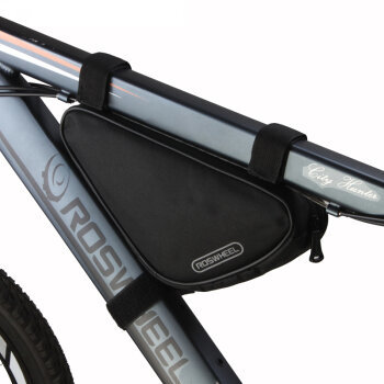 山地公路死飞自行车配件推荐 前管马鞍三角包车架包的实用性与选择